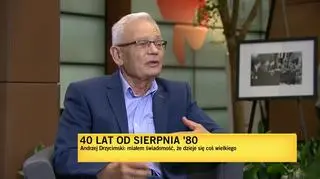 Andrzej Drzycimski w rozmowie z Piotrem Jaconiem