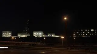 Nowa siedziba muzeum w nocy