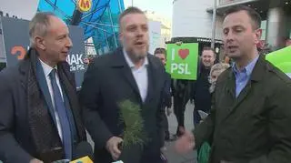 W Warszawie niespodziewanie spotkali się Kosiniak-Kamysz i Zandberg