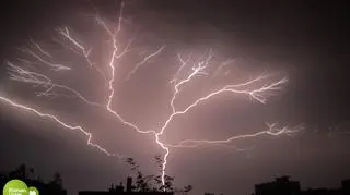 W Poznaniu można było podziwiać efektowne pioruny