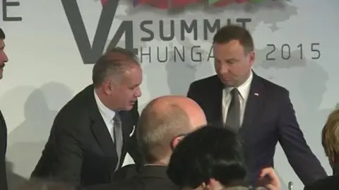 Andrzej Duda wziął udział w szczycie V4