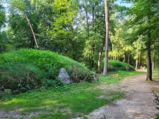 Do budowy grobowców wykorzystywano głazy narzutowe