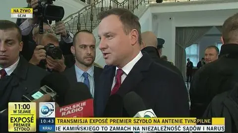 Duda: sprawa została upolityczniona