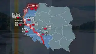 Zanieczyszczona Odra