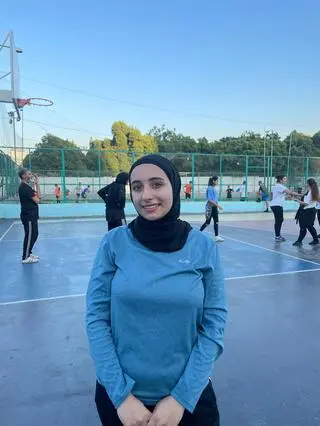 Rola, jedna z koszykarek z Szatili