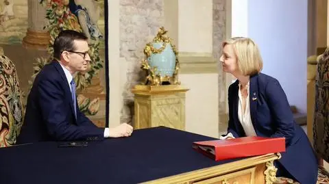 Morawiecki rozmawiał z Liz Truss