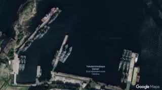 Baza rosyjskiej Floty Północnej w miejscowości Polarnyj 