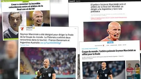 Media podzielone w sprawie wyboru Marciniaka. "Niesamowity zbieg okoliczności"