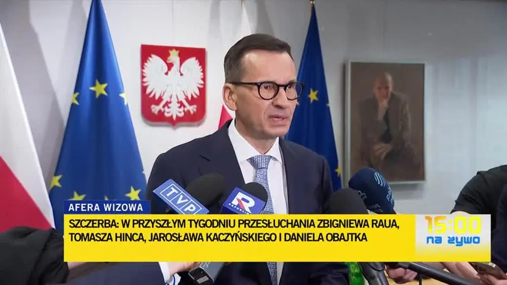 Morawiecki po przesłuchaniu: 