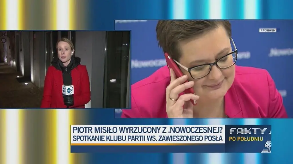 Piotr Misiło opuścił spotkanie Nowoczesnej po około dwóch godzinach