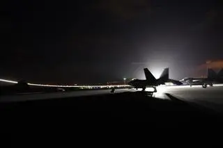 Amerykańskie myśliwce F-22 Raptor