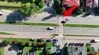 Поліцейський безпілотник стежив за порушеннями водіїв у Новому Сончі