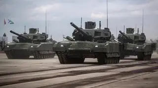 Rosyjski czołg T-14. Zdjęcie ilustracyjne 