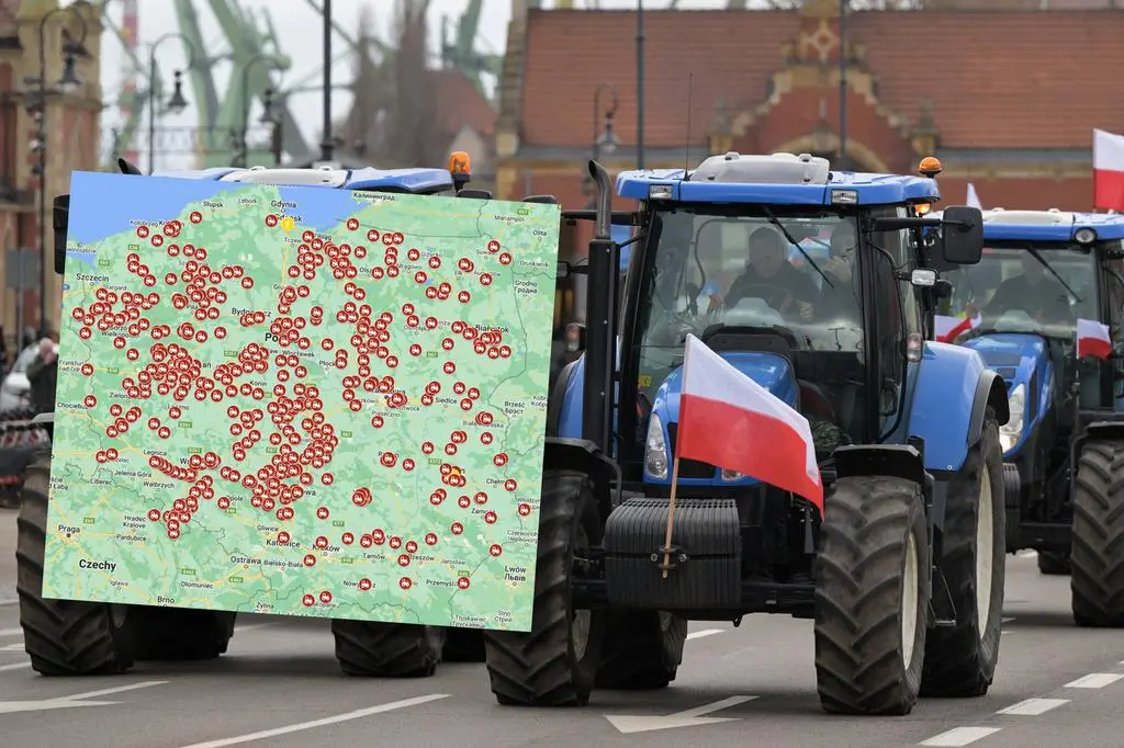 Ogólnopolski protest rolników 20.03.2024