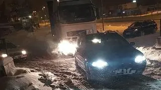 Akcja wyciągania ciężarówki