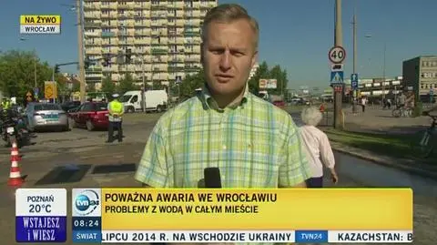 Poważna awaria we Wrocławiu