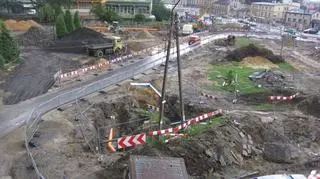 Auta jeżdżą objazdami