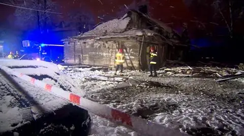 Wybuch w domu jednorodzinnym. Zginęła kobieta