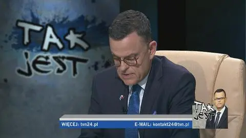 prof. Joanna Senyszyn i dr Błażej Poboży w Tak Jest