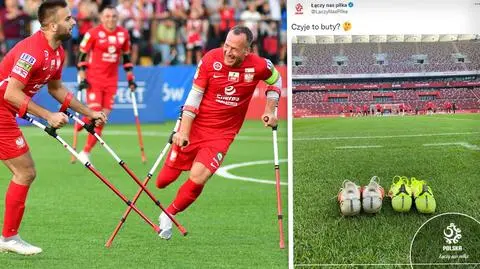 Czyje to buty? Zabawna odpowiedź ampfutbolistów hitem internetu