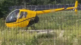 Naprawił śmigłowiec, ale nie zauważył, że zerwał linię. Sprawdzają uprawnienia pilota