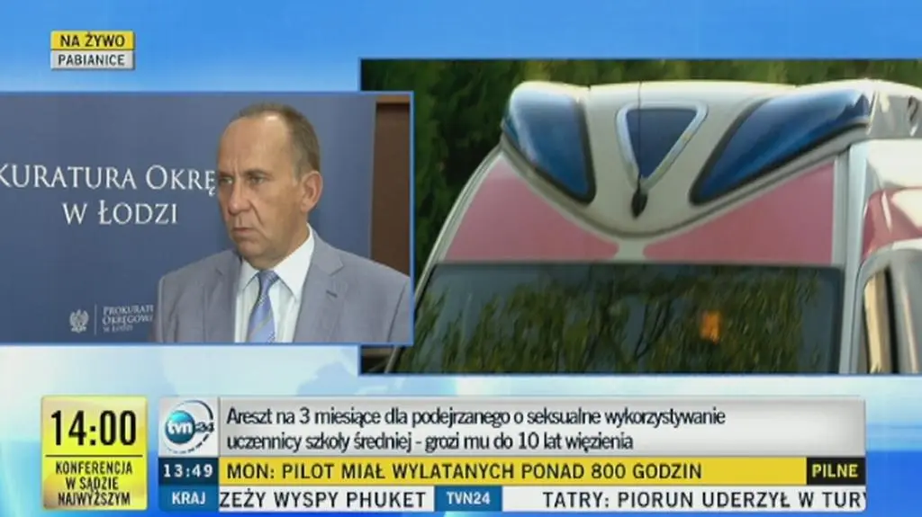Podejrzanemu grozi do 10 lat więzienia
