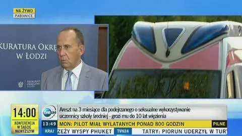 Podejrzanemu grozi do 10 lat więzienia