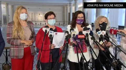 Posłowie składają zawiadomienie o popełnieniu przestępstwa przez marszałek Sejmu 