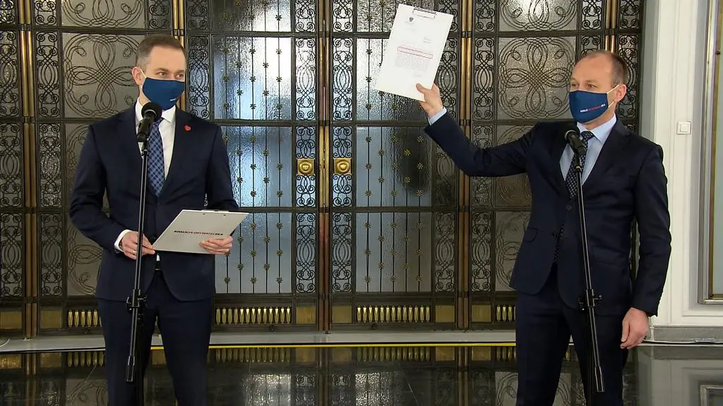 Cezary Tomczyk i Marek Sowa w Sejmie