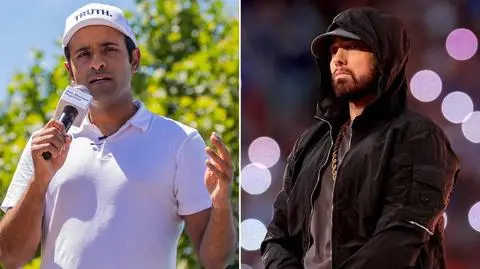 Eminem protestuje po tym, jak polityk zarapował jego przebój
