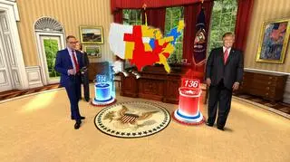 Trump na prowadzeniu