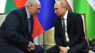 Alexander Lukashenko and Vladimir Putin