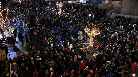 Główny protest w Warszawie
