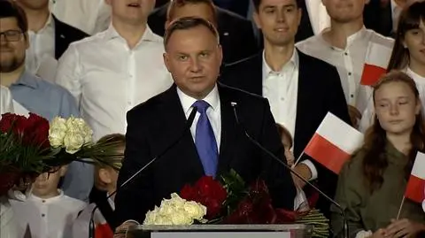 Duda o "pięknym świadectwie naszej demokracji". Podziękował między innymi Jarosławowi Kaczyńskiemu