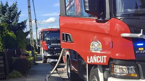 Tragiczny pożar domu w Łańcucie