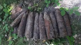 Niewybuchy z okresu II wojny światowej odkryte w skansenie w Jastarni