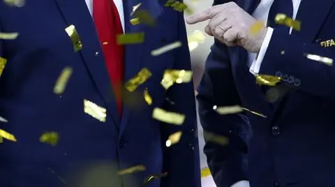 Trump próbował dołączyć do świętujących Hiszpanów
