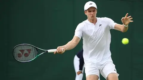 Pewna wygrana Hurkacza na początek Wimbledonu