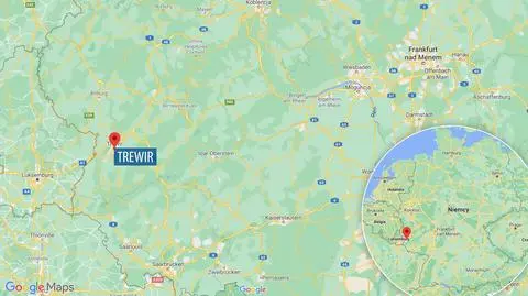 mapa trewir
