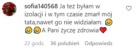 Fani komentują post Doroty Szelągowskiej