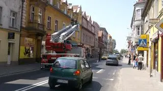 Na miejsce wezwano straż pożarną 