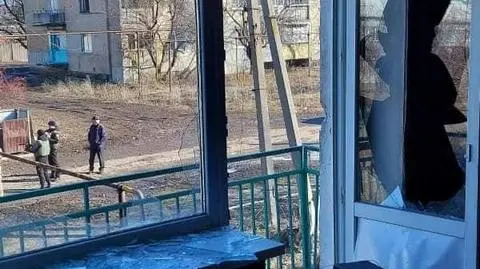 Walki na wschodzie Ukrainy. "Sytuacja jest trudna, mieszkańcy nie opuszczają schronów" 