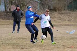 Nowy zawodnik zagrał w kilku sparingach