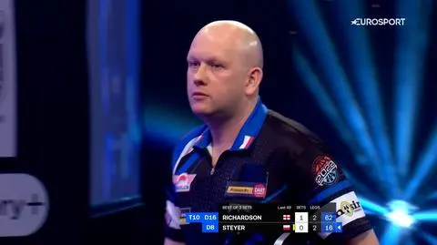 Szybki koniec przygody jedynego Polaka w mistrzostwach świata w darcie