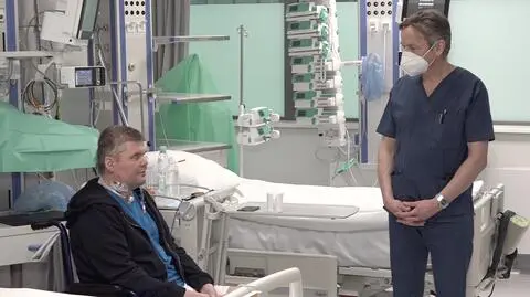 Pan Michał przeszedł przeszczep płuc w Uniwersyteckim Centrum Klinicznym w Gdańsku