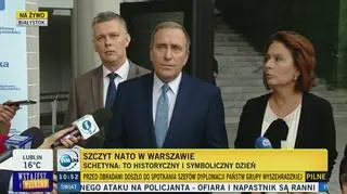 Schetyna o słowach Obamy: nie czujemy satysfakcji, ale ostrzegaliśmy