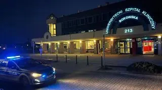 Policyjna eskorta karetki