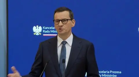Premier o decyzji MKOl: haniebna. Transmisja konferencji po posiedzeniu rządu w TVN24 i TVN24 GO