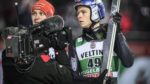 Zakład w studiu Eurosportu. Kuźbicki robi dobrą minę do złej gry