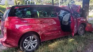 Toruń. Zderzenie pojazdów przy ul. Traugutta